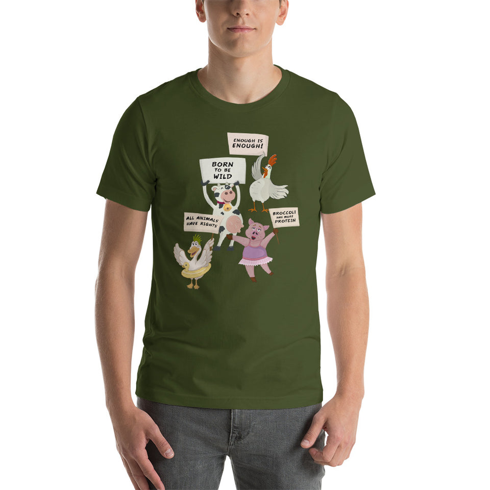 Animal Protest | Short-Sleeve Unisex T-Shirt