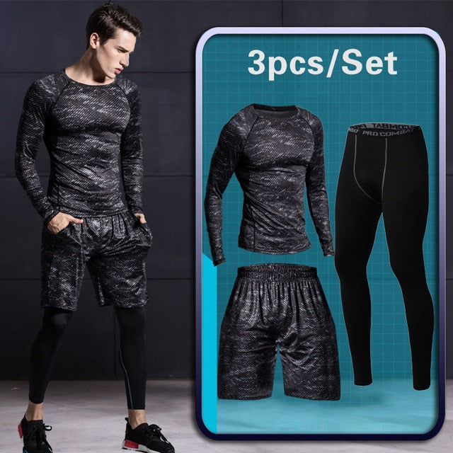 Mens Gym Training Fitness Sportswear