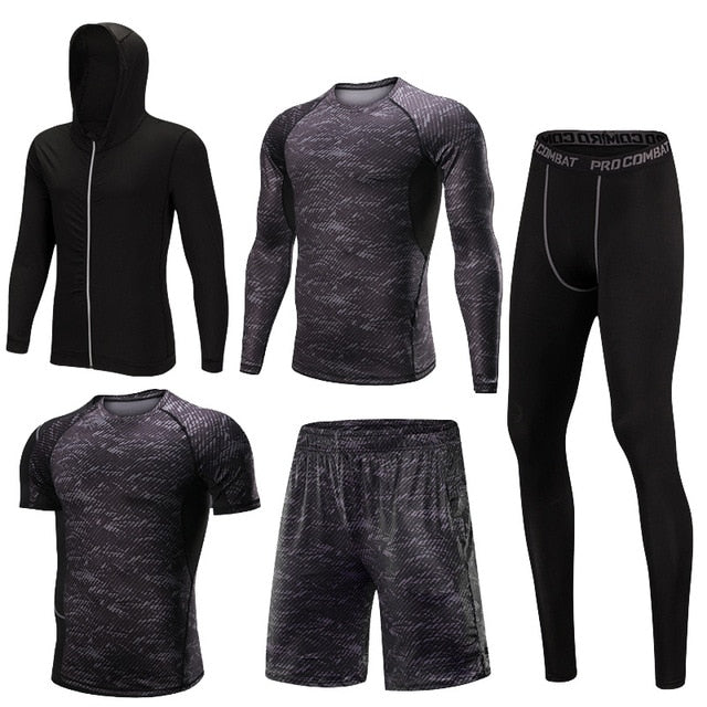 Mens Gym Training Fitness Sportswear