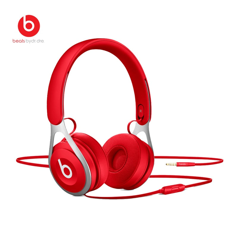 Beats EP 3.5mm Wired Headphones On Ear Headset Stereo Music Earphone Enhanced Bass Line Control with Microphone Noise Isolation