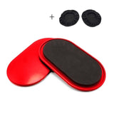 1 Pair Fitness Gliding Discs Core Slider With 2 Foot Covers Whole-body Workout Coordination Training Home Gym Exercise Equipment