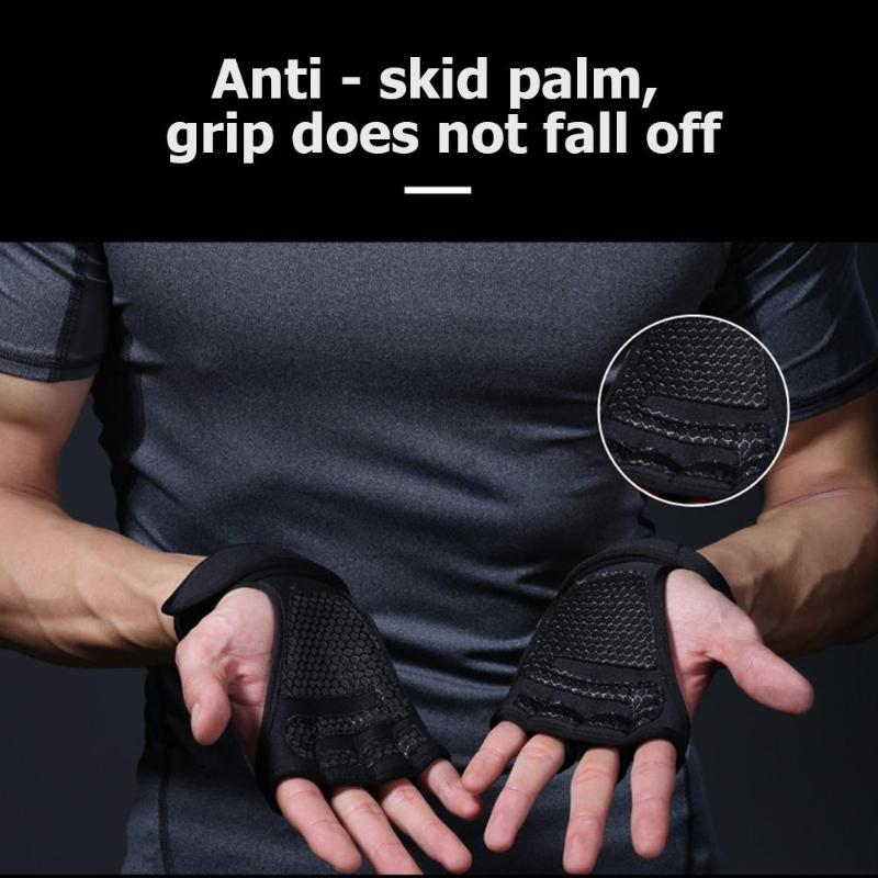 New 1 Pair Weight Lifting Training Gloves