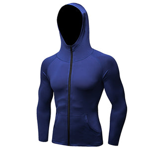 Coolest Hooded Compression Sports Jacket