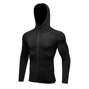 Coolest Hooded Compression Sports Jacket