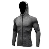 Coolest Hooded Compression Sports Jacket