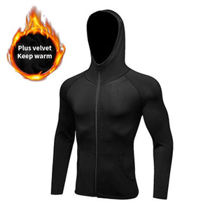 Coolest Hooded Compression Sports Jacket