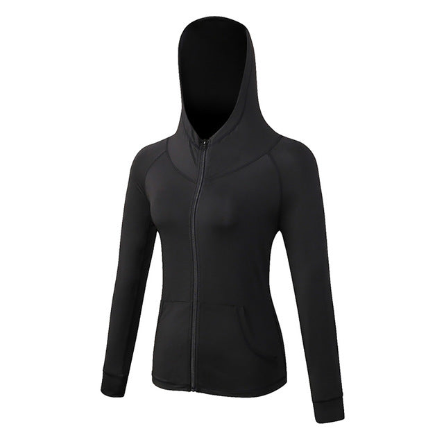 Coolest Hooded Compression Sports Jacket