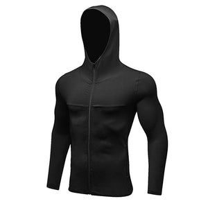 Coolest Hooded Compression Sports Jacket