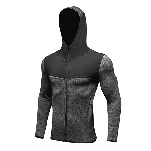 Coolest Hooded Compression Sports Jacket