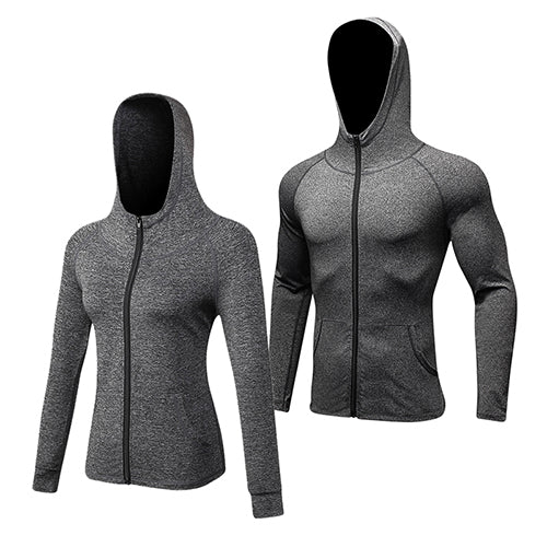 Coolest Hooded Compression Sports Jacket