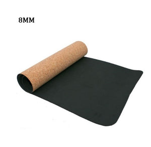 Cork TPE Yoga Mat Non Slip TPE Yoga Mats 4mm Pilates Pad Sports Cork Yoga Mat Thick 6mm Eco-Friendly Tasteless Training Mat